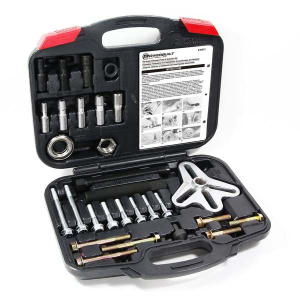 Powerbuilt Harmonic Puller/Install Set Kit12 648637